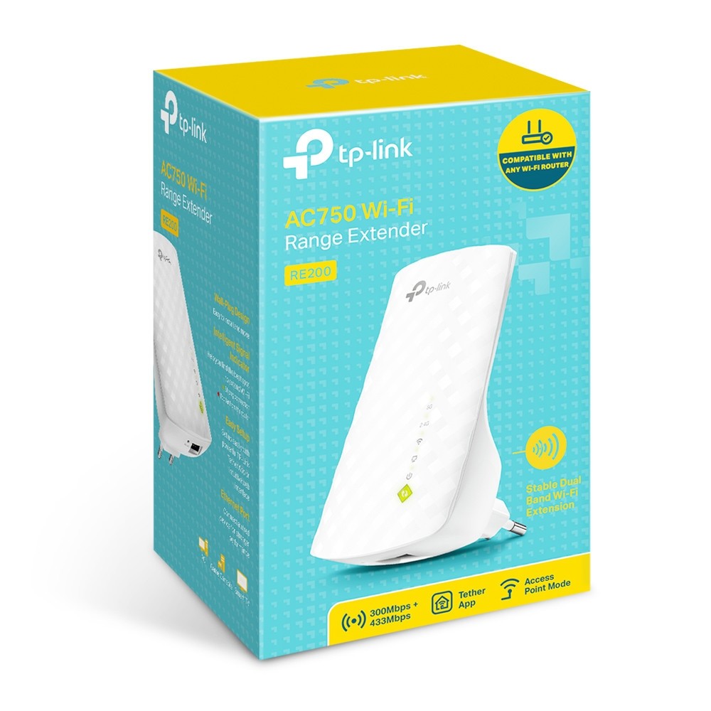 Extensor de Rango Wi-Fi TP-Link 750Mbps (RE200) - Imagen 4