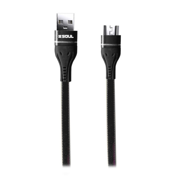 Cable Usb Soul Denim Micro Usb Lightning Type C 2A Reforzado 1 Metro - Image 4