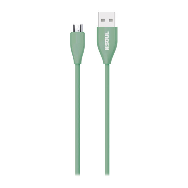 Cable Usb Soul Soft Micro Usb Lightning Type C colores 1 Metro - Imagen 2