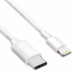 Cable Type C a Lightning C Original Foxconn Blanco 1 Metro