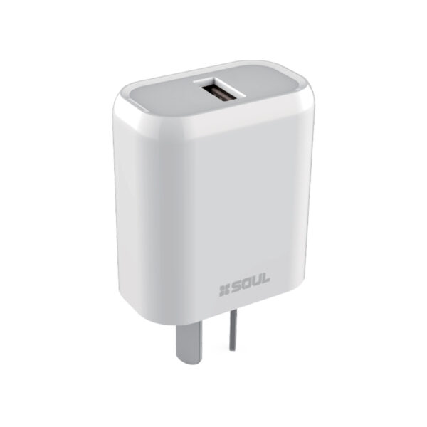 Cargador de Pared Soul One Charge Viajero 1 Usb 2.4A + Cable - Image 2