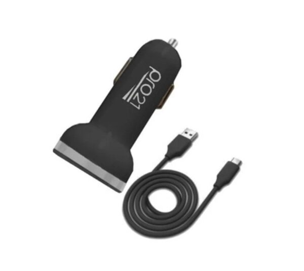 Cargador Auto 2Usb + Usb