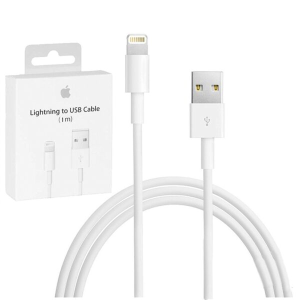 Cable Usb Foxconn Lightning Original Foxconn Eco Bulk por unidad Blanco 1 Metro