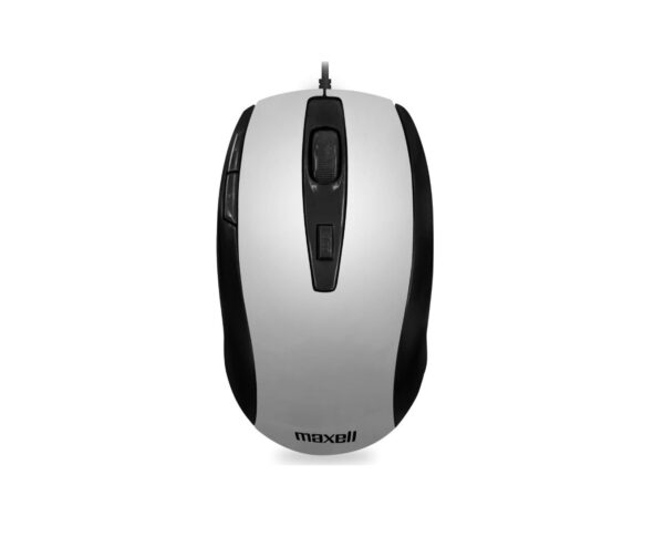 Mouse Optico Mowr-105 Plata (5 Botones)