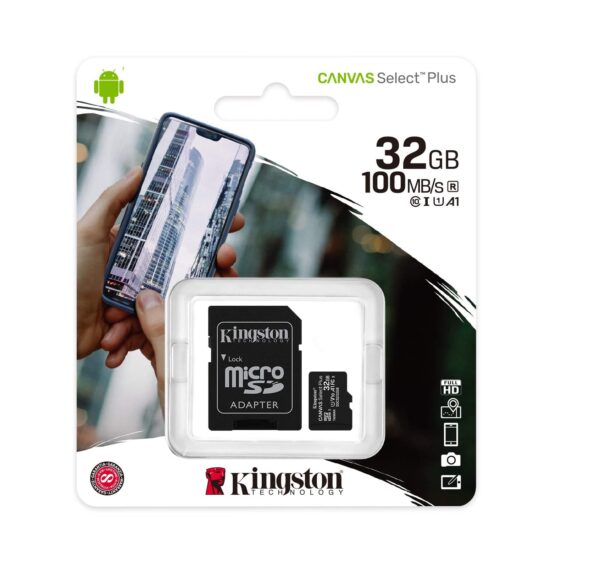 Micro Sd 32Gb - C10 A1 Canvas