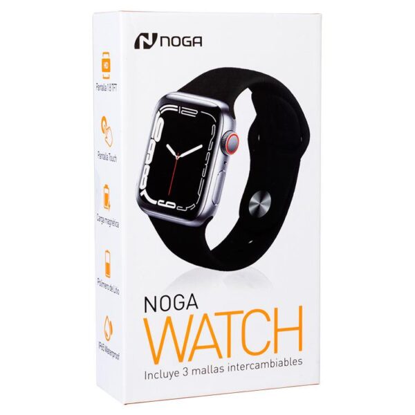 Smartwatch Noga Ng-Sw11S Silicona C/ 3 Stra. - Image 4