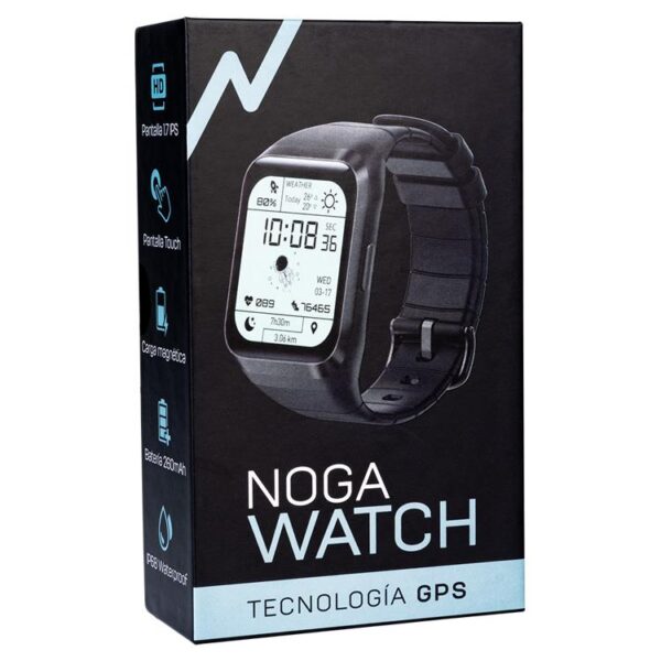 Smartwatch Noga Ng-Swpro01 Pro Gps Sport Negro - Image 3