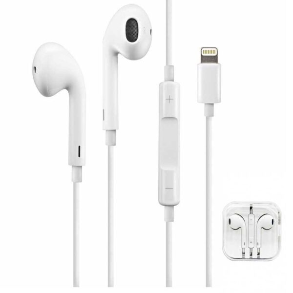 Auricular Manos Libres marca generica earpods In-Ear con conector Lightning bluetooth - Image 2