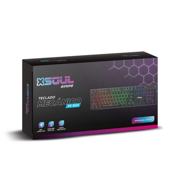 Teclado Gaming Mecanico Xk800 - Image 2