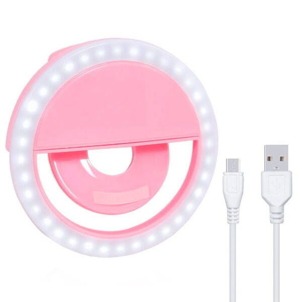 Aro Led Selfie Ring Rosa