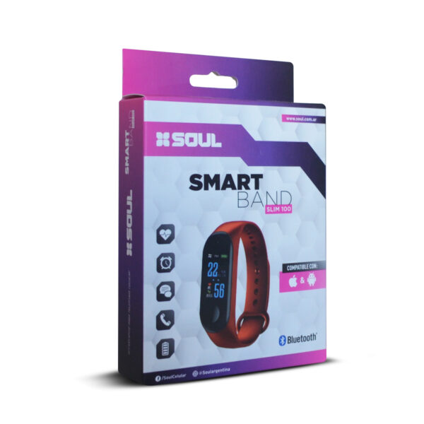 Smartband Soul Slim 100 (Sw003T) Rosa - Image 2