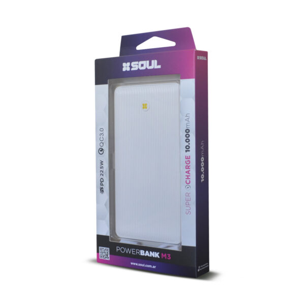 Power Bank Soul M3 10.000Mah Pd 22.5W Fast Charge - Image 3