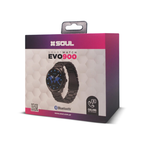 Smartwatch Soul Evo 900 Reloj Smart Fitness Llamadas Oxigeno en Sangre Clima - Image 2