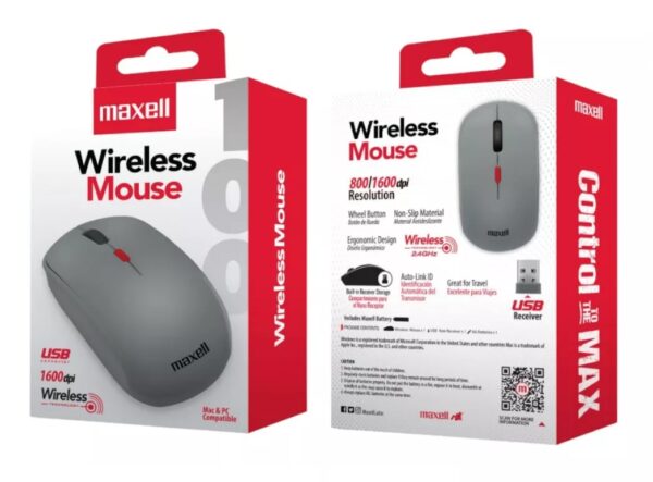 Mouse Inalambrico Maxell Mowl-100 2.4Ghz - Image 7