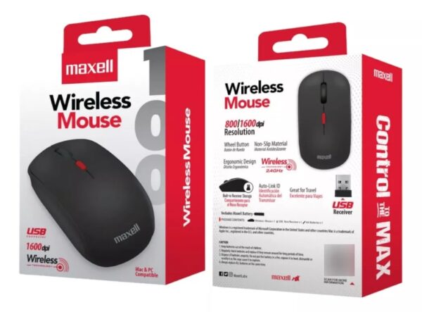 Mouse Inalambrico Maxell Mowl-100 2.4Ghz - Image 9