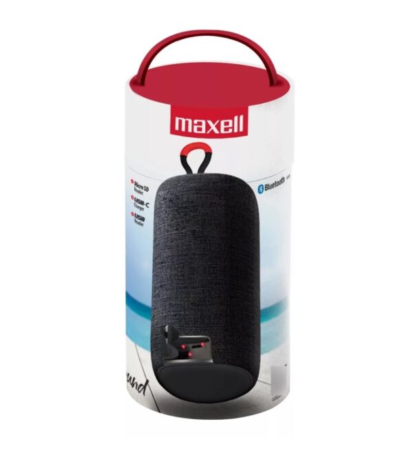 Parlante Maxell Distrikt Bluetooth Portable Negro - Image 3