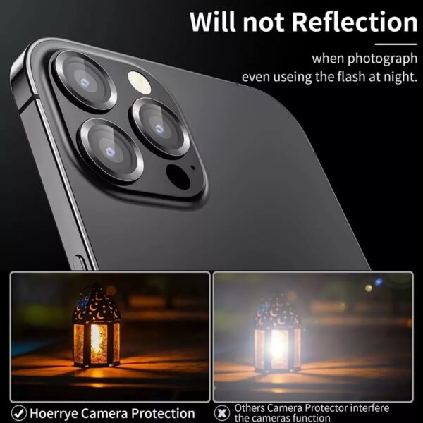 Protector de Camaras Metalico para iPhone - Imagen 3