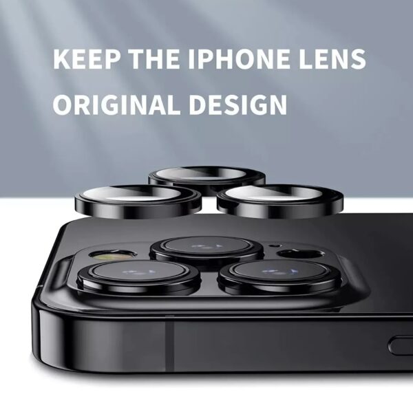 Protector de Camaras Metalico para iPhone - Imagen 5
