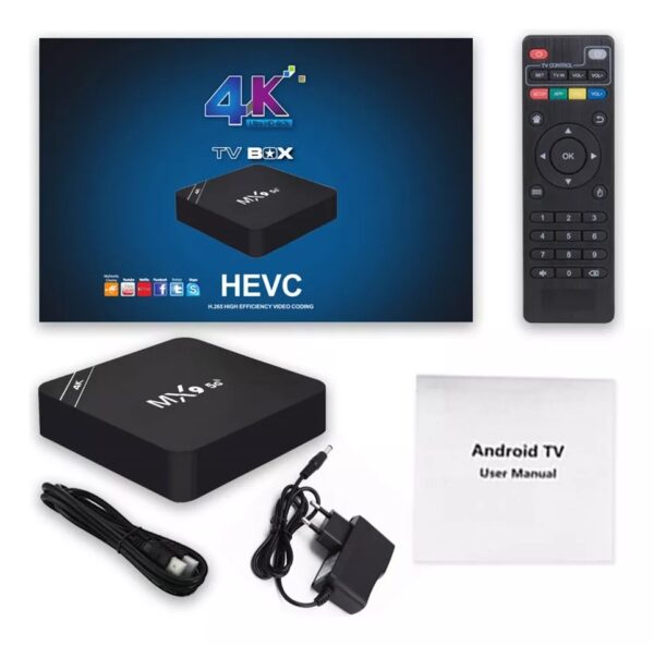 Tv Box Android 13 - 4k 32Gb Ram de Memoria + 512 Gb Hevc H.265 MXQ-9 Hytoshy Xm-10 - Imagen 4