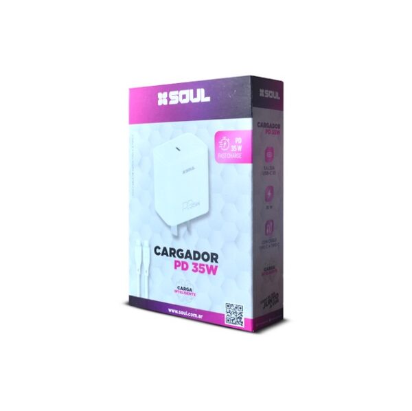 Cargador de Pared Soul Fast Charge PD 35W - Image 2