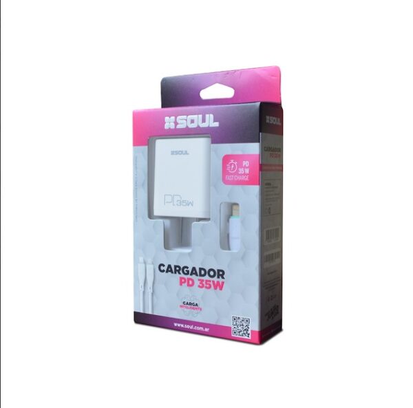 Cargador de Pared Soul Fast Charge PD 35W - Image 3