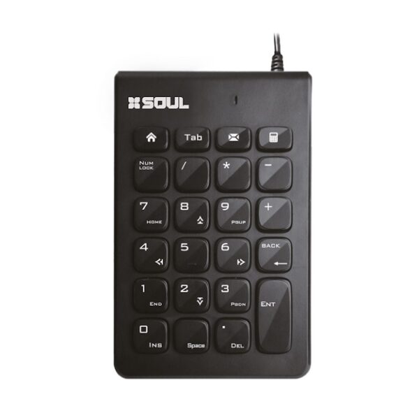 Teclado Numerico Usb Soul Office K50 Negro