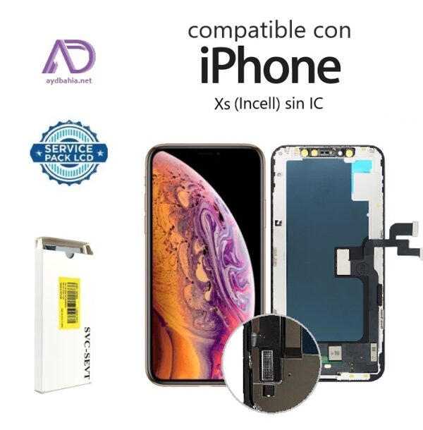 Modulo iPhone XS Calidad Incell Remplazo del Original Linea Premium