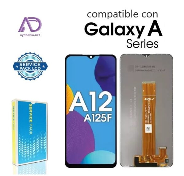 Modulo Samsung A12 / A125f / A127 / A02 / A125u Calidad Original Linea Premium