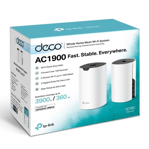 Sistema de Cobertura TP-Link Deco Mesh Wifi Pack 2 AC1900 - Imagen 5
