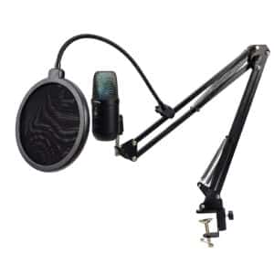 Microfono Gamer Soul Condense Live XMIC 450 con Soporte