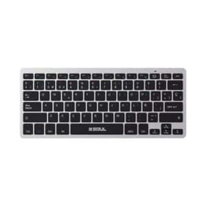 Teclado Inalambrico Soul Office KW200 80% Gris