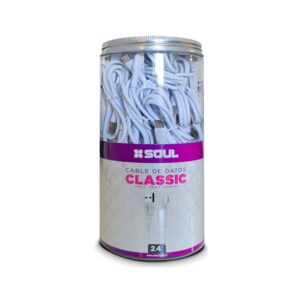 Frasco x30 unidades Cable Usb Classic Soul