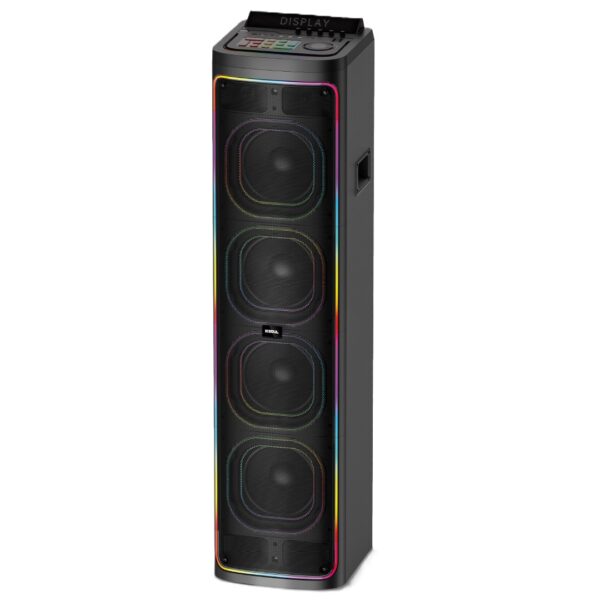 Parlante Soul Remix Party XL 1200 Bluetooth 120W 8'' x4 Led