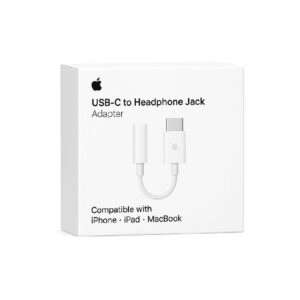 Cable Adaptador Type C A Aux 3.5MM Blanco
