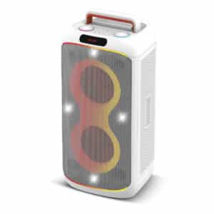 Parlante Soul BT Super Crush 40W 6.5" x2 Led Blanco