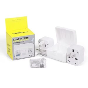 Adaptador Universal De Contactos C/Cargador Internacional
