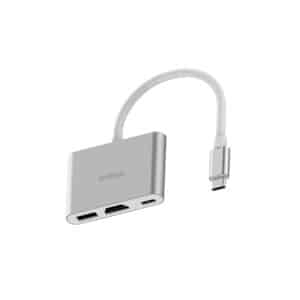 Adaptador Soul Multi HUB 3EN1 TYPE C a HDMI+PD+USB