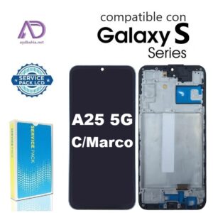 Modulo Samsung A25 5G Oled SVC C/Marco