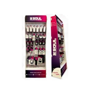 Exhibidor Soul de Pie de Plastico